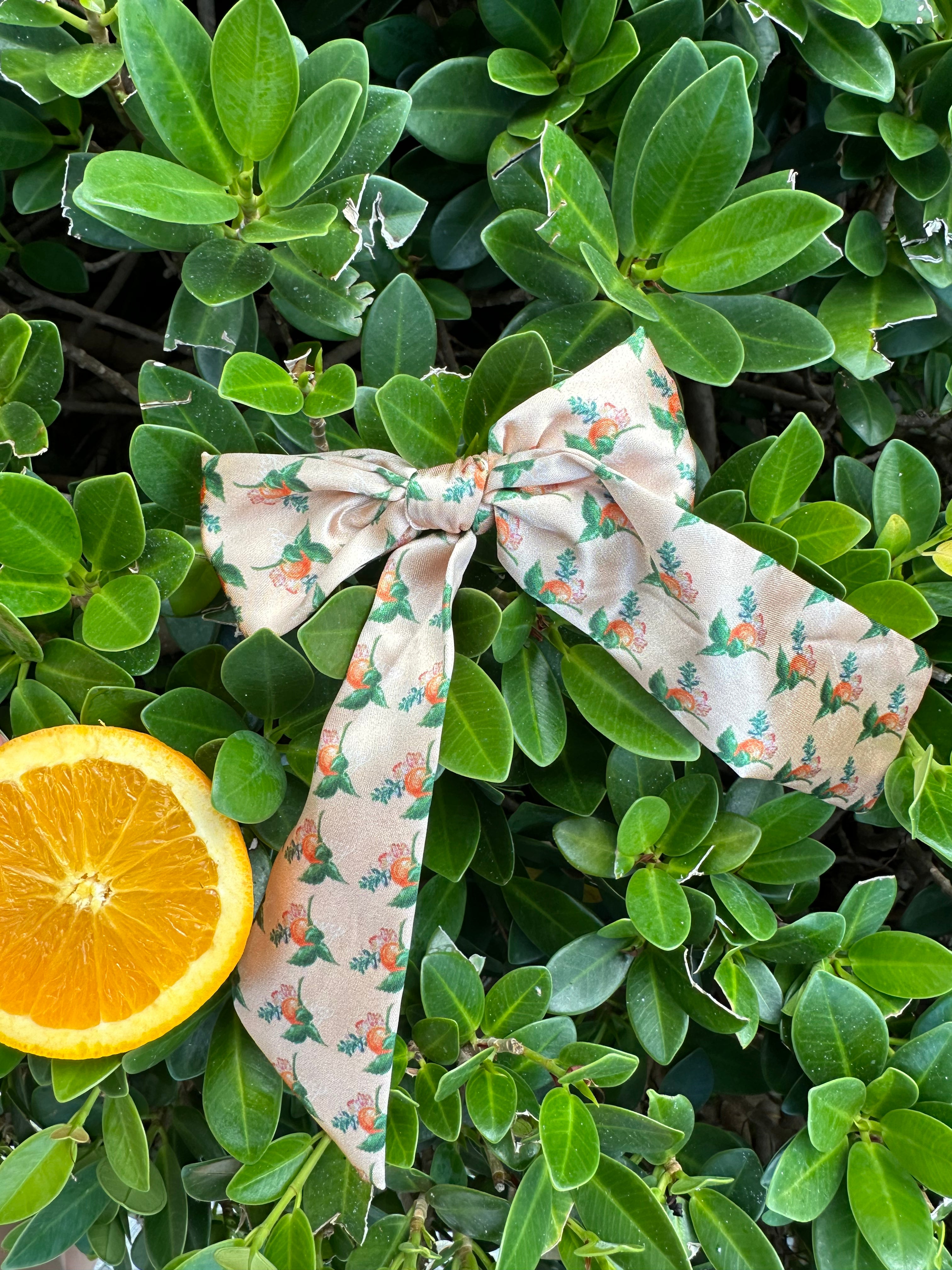 Orange Creamsicle Bow