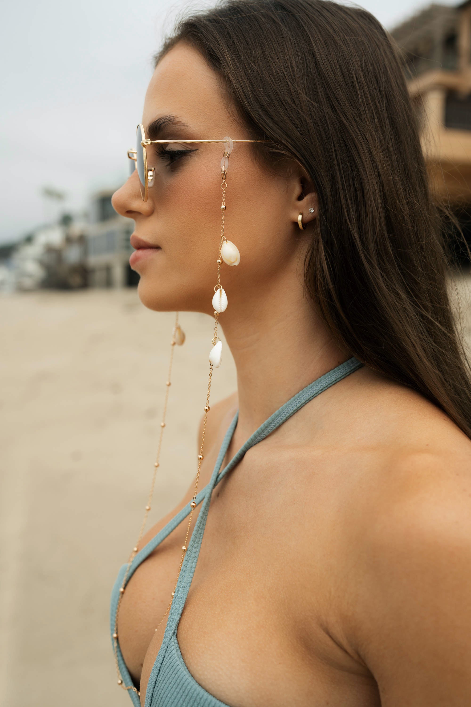 Rae Gold Sunglasses Chain
