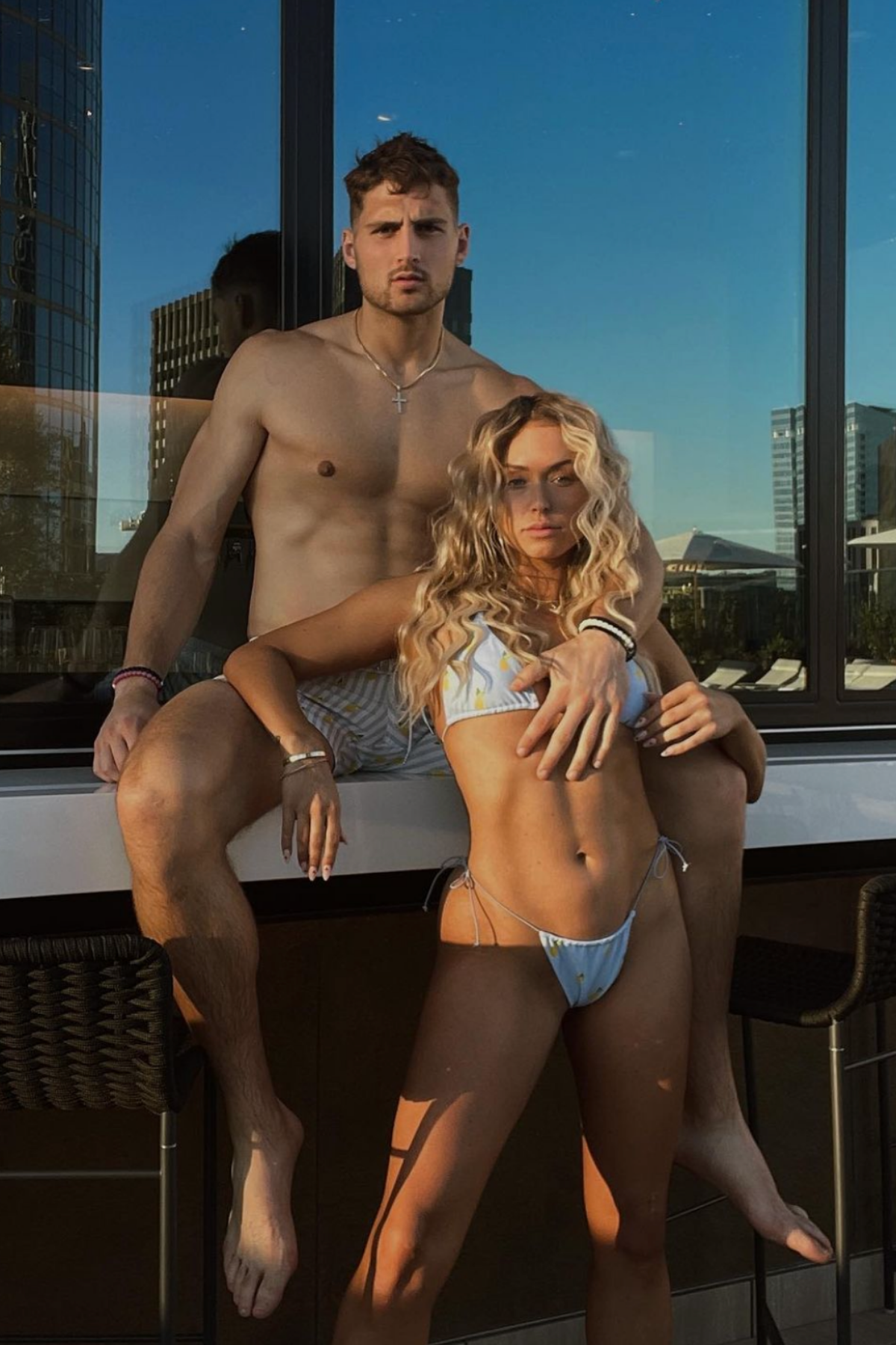 Kiara in Blue Lemon Bottoms