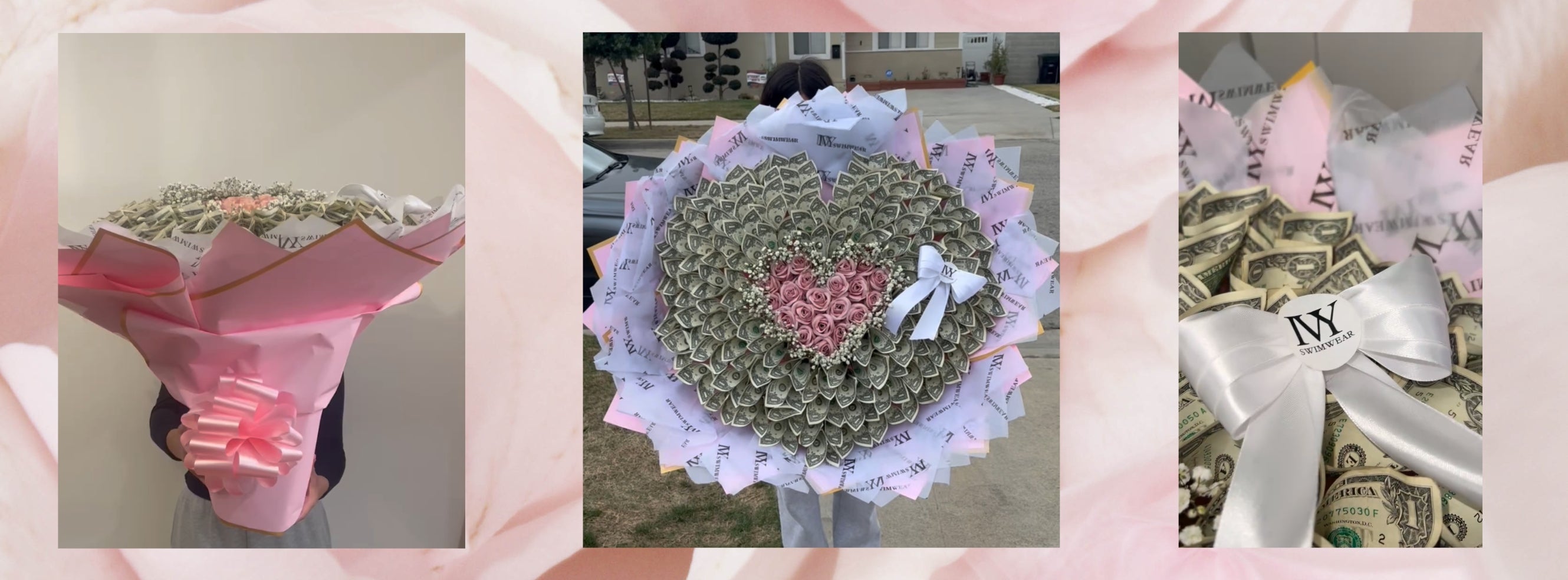 💐 DIY Money Bouquet for VDAY 💵 💖