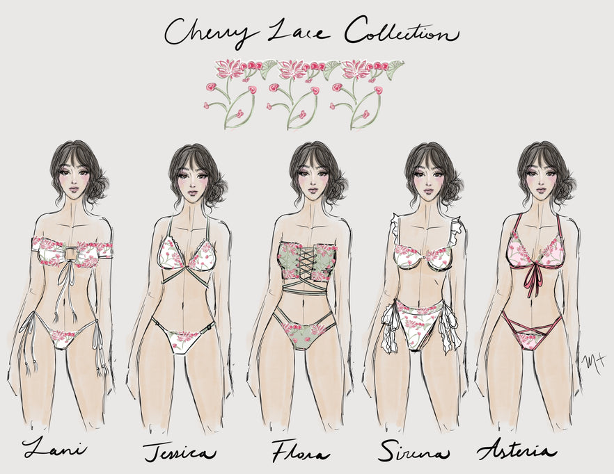Behind the Design: Cherry Lace Collection
