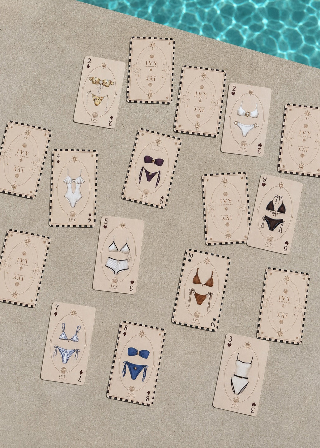 IVY Swimwear Playing Cards