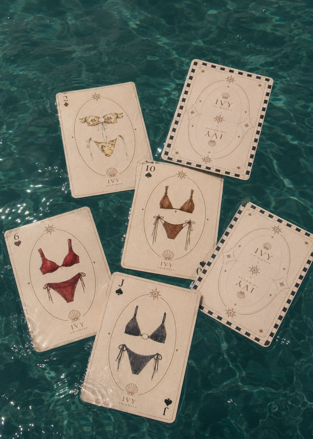 IVY Swimwear Playing Cards