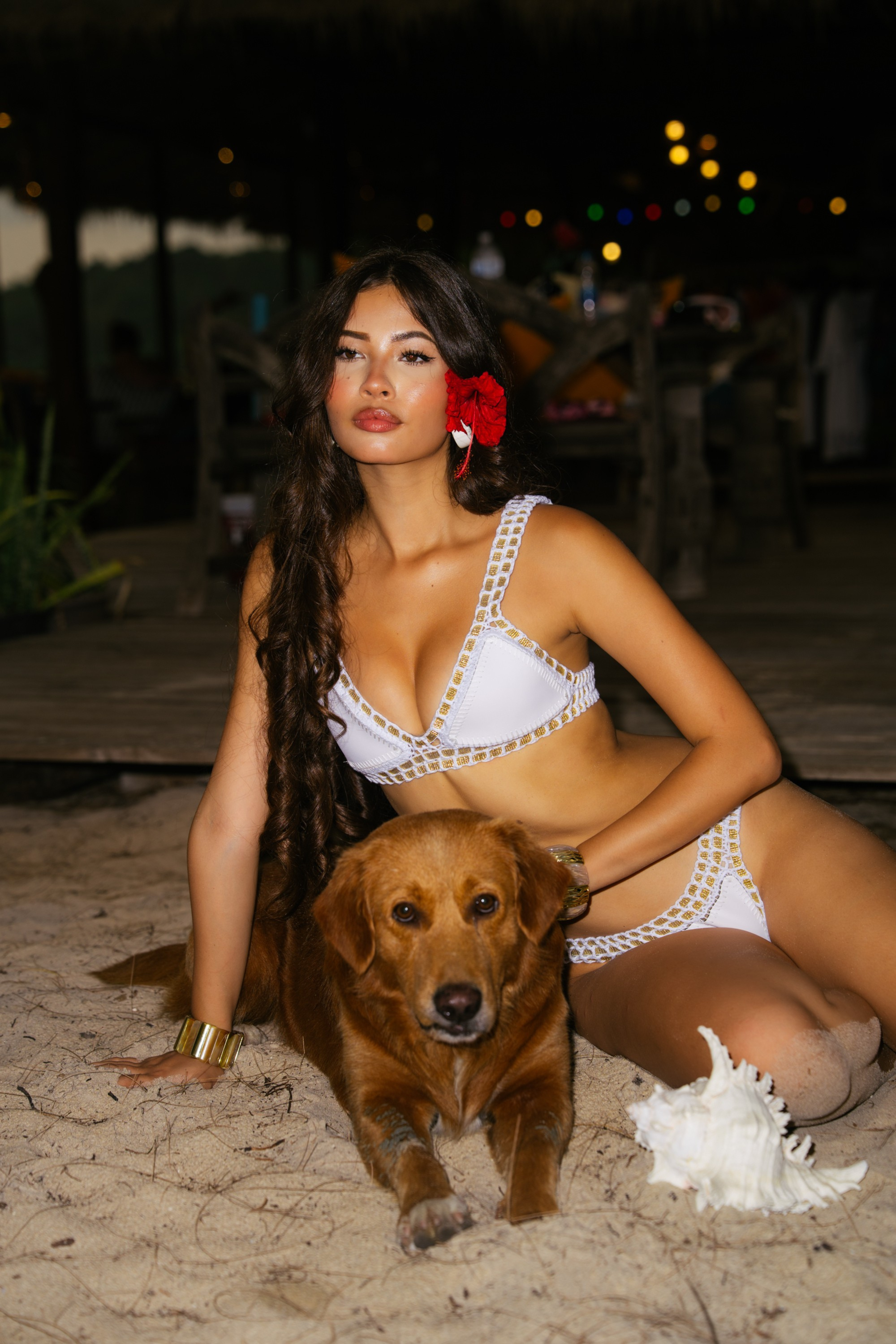 Sophia in Golden Sand Top