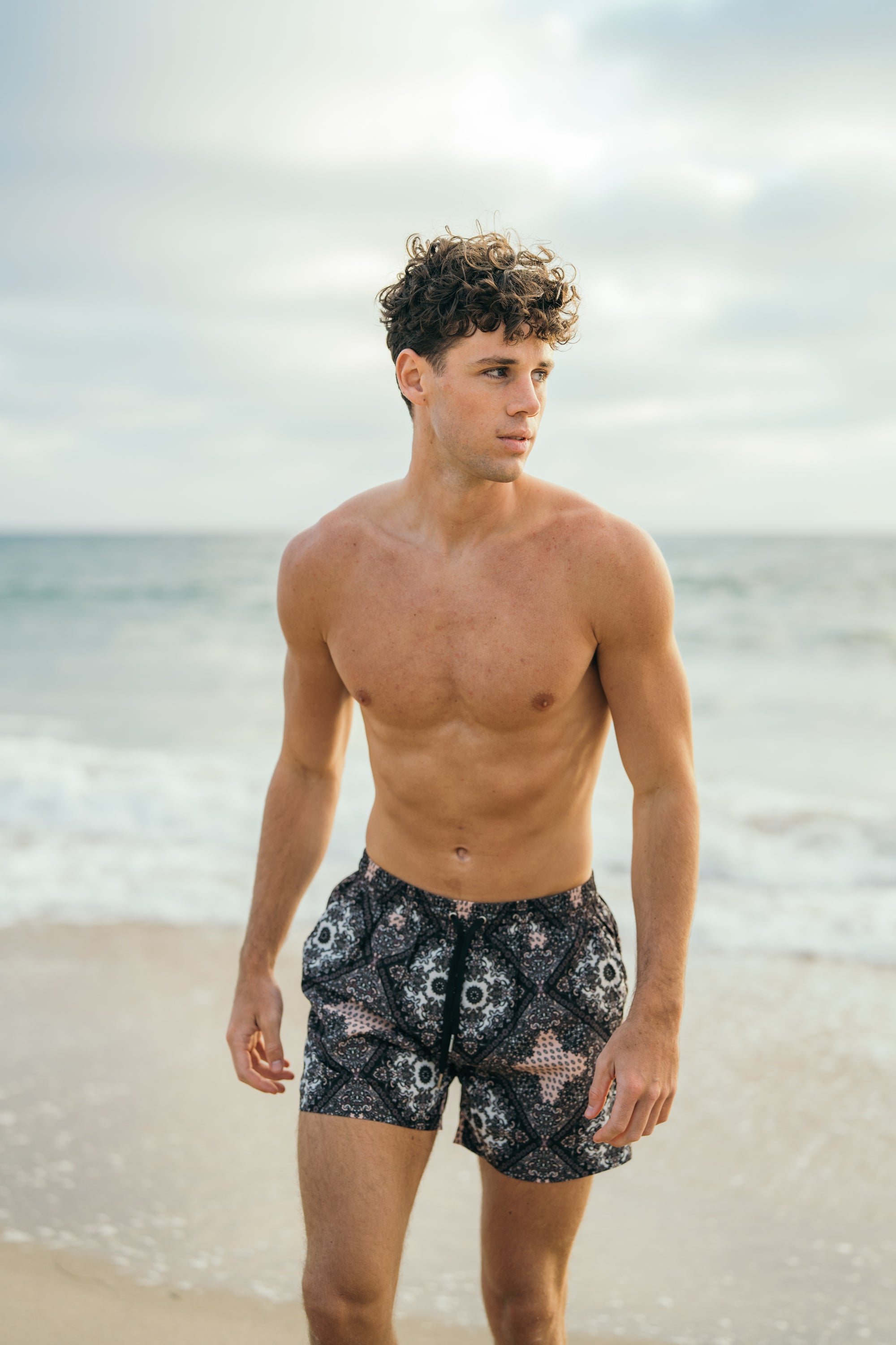 Hudson in Mosaic Print Shorts