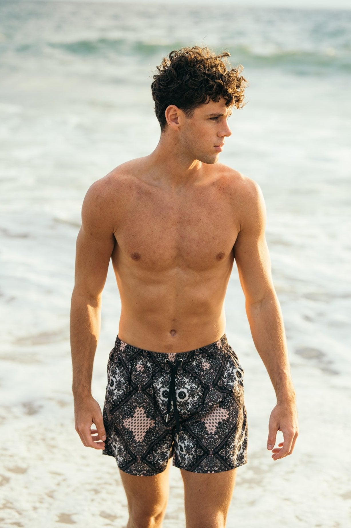 Hudson in Mosaic Print Shorts