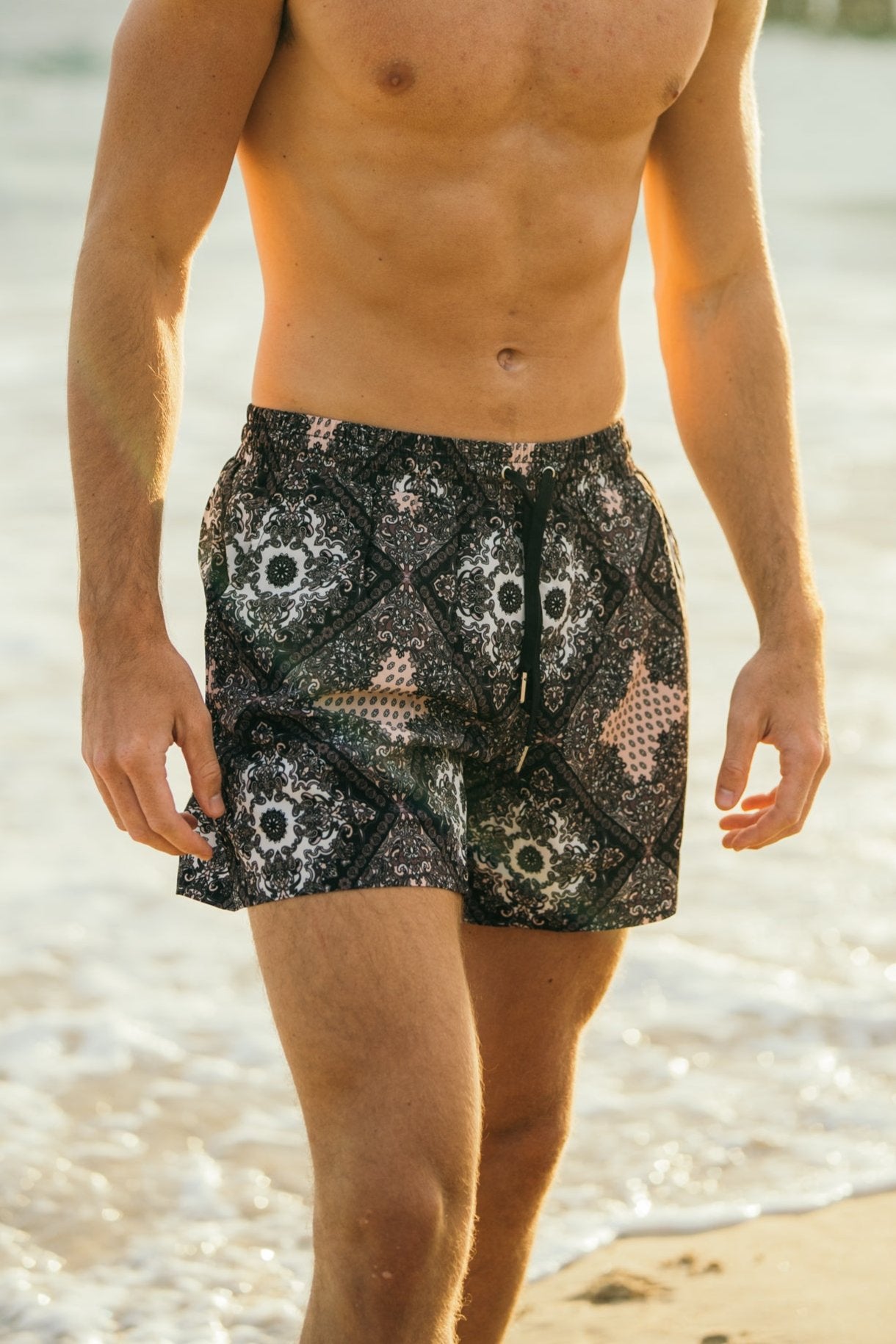 Hudson in Mosaic Print Shorts