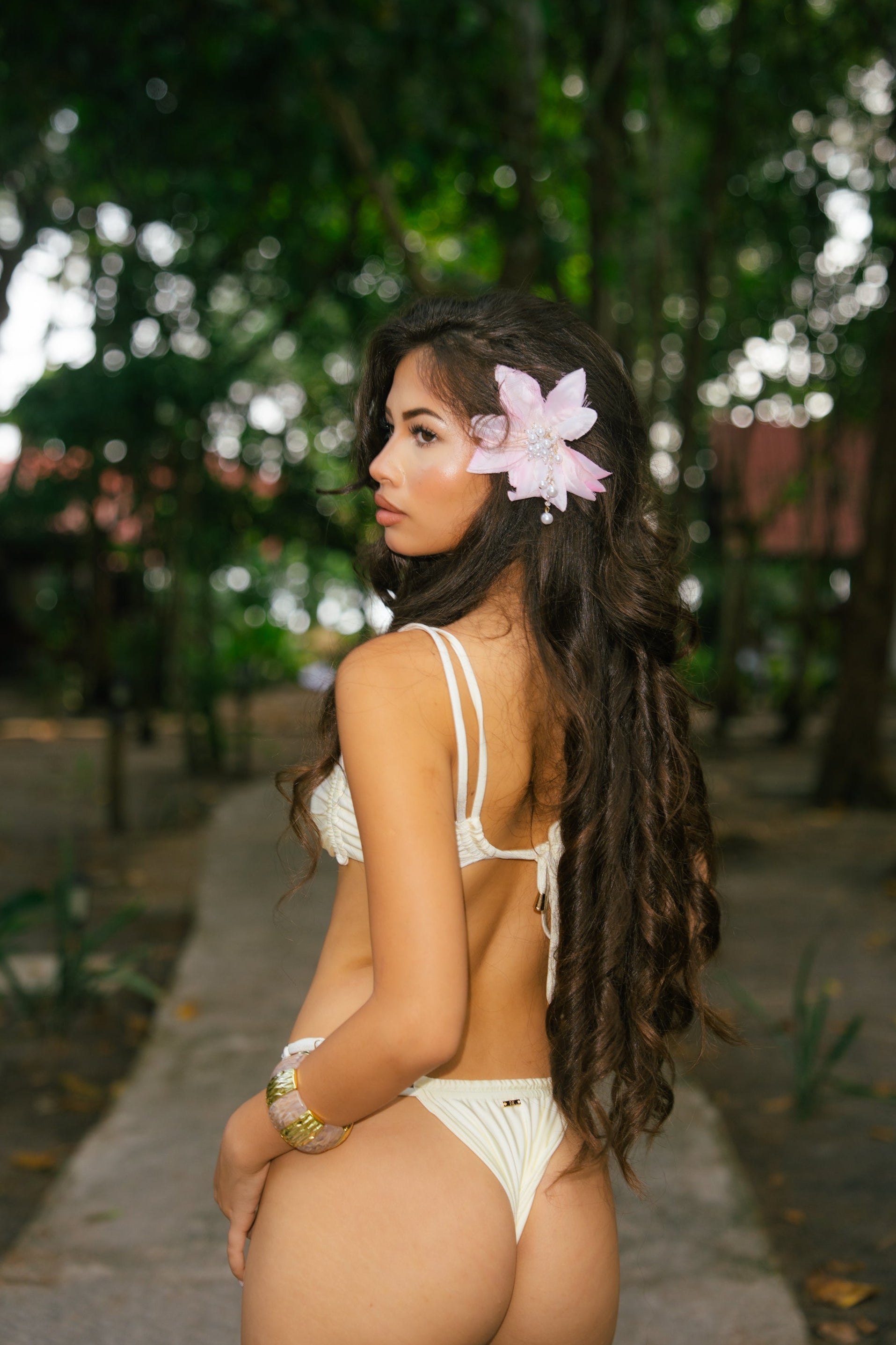 Selene in Cream Bottom
